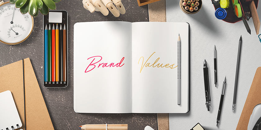 what are brand values